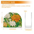 thumbnail image 3 of Napkin Holder Elegance Flowers Pattern Thick U Shape Acrylic Non Slip Space Saving for Kitchen, 3 of 9