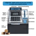 thumbnail image 4 of BAELLERT Kids ATM Piggy Bank Toy with Card Electronic Cash Coin Saving Bank Educational Automatic Password ATM Machine Toddlers Boys Girls Gift, 4 of 8