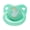 Green, variant on CutiePlusU Adult Sized Pacifier Big Shield Dummy Printed Soother BPA Free Cosmic Black