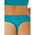 thumbnail image 2 of Sofia Intimates by Sofia Vergara Women's Lace Thong Panties, 3-Pack, 2 of 6