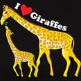 thumbnail image 3 of CafePress - I Love Giraffes Women's Dark T Shirt - Women's Traditional Fit Dark T-Shirt, 3 of 4