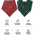 thumbnail image 3 of Bandana navideña para perros Bandana para mascotas Baberos triangulares Pañuelo para perros pequeños, medianos y grandes Gatos Mascotas, 3 of 5