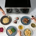 thumbnail image 4 of Farberware 2.2 cu ft Microwave Oven, 1100W Compact Microwave Oven with Smart Sensor, Stainless Steel, 4 of 7