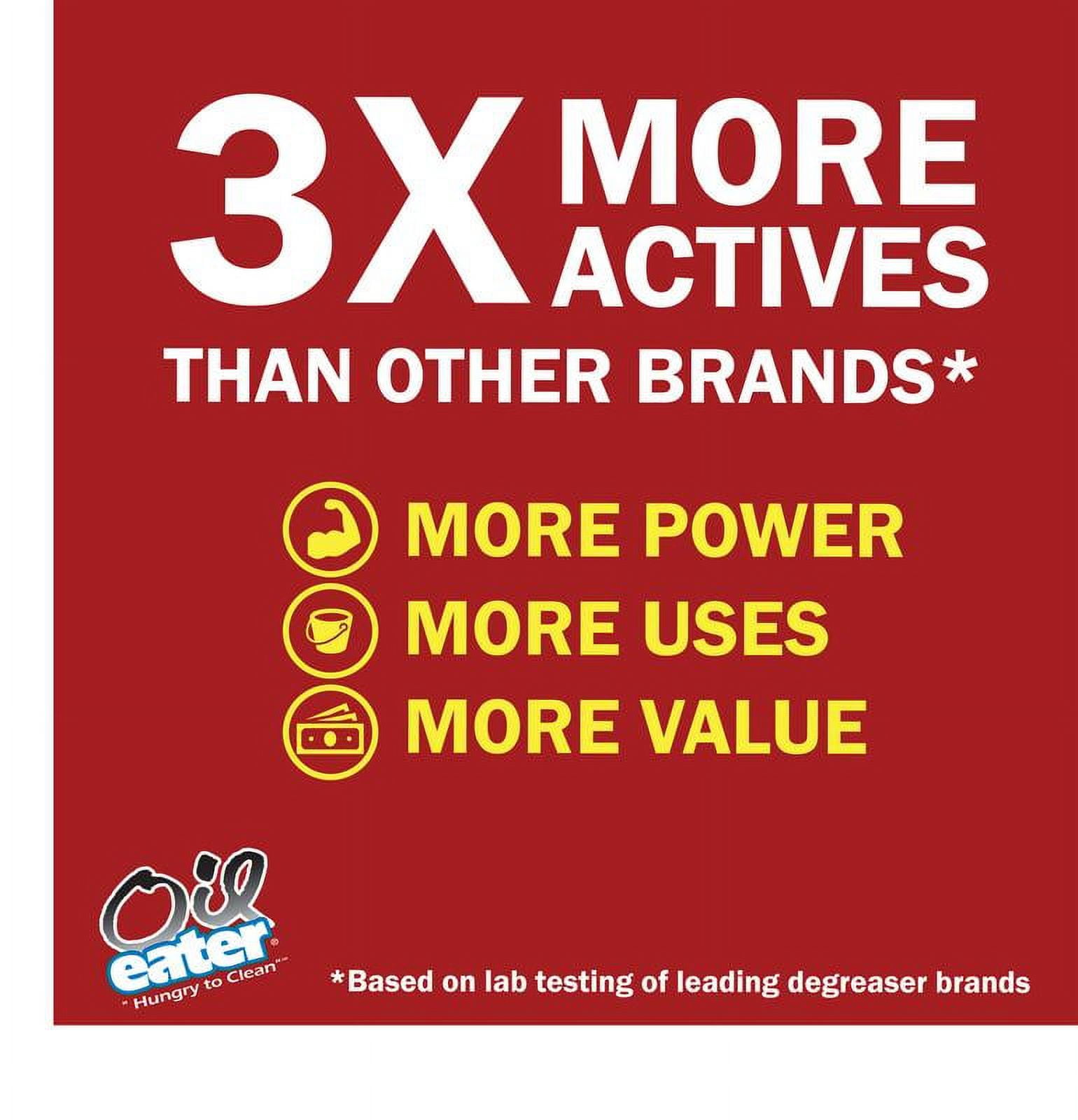 Oil Eater 1 Gallon Original Pro Strength Cleaner Degreaser, Easy Ship Packaging, Concentrate Makes up to 30 Gallons!