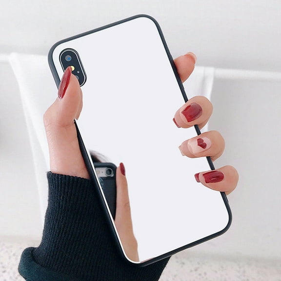 FIEWESEY for Apple iPhone XS Max Case,Makeup Mirror Case for Girls Women Luxury Fashion Ultra Thin Silicone Gel Mirror Case for Apple iPhone XS Max 6.5 Inch