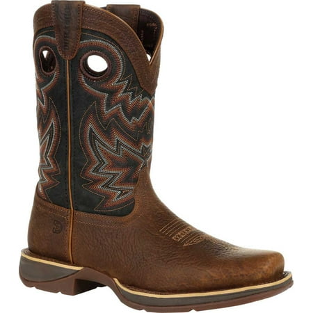 

Men s Durango Boot DDB0270 Rebel Western Boot Chocolate/Black Eclipse Full Grain Leather/Faux 11.5 M