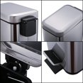 thumbnail image 4 of Papelera de acero inoxidable de 5 l para cocina, papelera pequeña con pedal y tapa para baño, 4 of 5