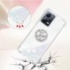 thumbnail image 3 of Funda para Xiaomi Redmi Note 12 5G con Brillo Líquido Flotante, Purpurina, Parachoques y Anillo Giratorio Soporte, 3 of 5