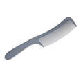 thumbnail image 1 of figatia Barber Stylist Curved Styling Comb Flat Top Hairdressing Comb Gray, 1 of 7