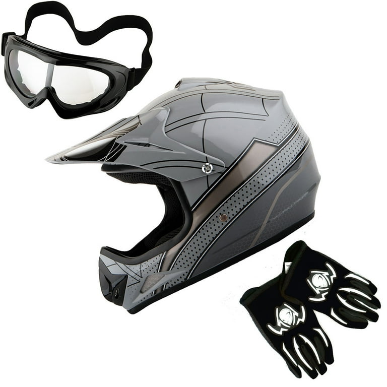 Youth dirt bike helmet 2025 size chart