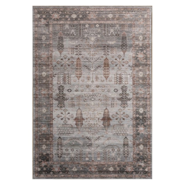 Tapete Decorativo Rustic Indigo 2m x 2.9 m | Saffron Looms