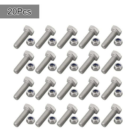 Auger Shear Pins Bolts & Nuts For Honda Snowblowers 20 Sets Auger Safety Pin Bolts And Nuts Lawn Mower Garden Power Tool New