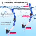 thumbnail image 3 of Equipo de Snorkel DiVLMT para Adultos con Aletas y Máscara de Buceo, 3 of 8