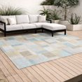 thumbnail image 3 of Addison Rugs Chantille Indoor/Outdoor Transitional Geometric Linen Machine Washable Rectangle Rug, 9' x 12', 3 of 10