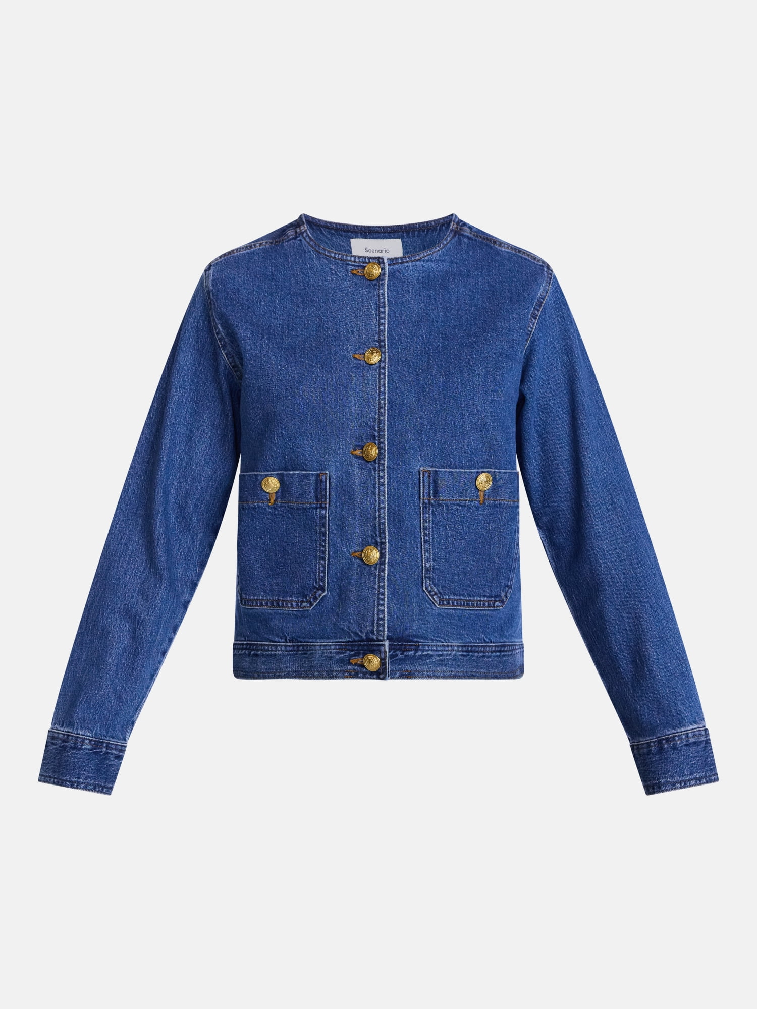 Scenario Women's and Women's Plus Denim Jacket, Sizes XS-4X