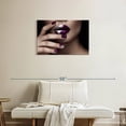 thumbnail image 2 of Elephant Stock High Fashion Nails Wall Art - Horizontal Canvas Wall Art - Living Room Wall Decor - Fashion And Beauty Canvas - Black And Brown Decor - 30" x 20", 2 of 8