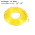 thumbnail image 2 of Unique Bargains Fuel Line Hose Corrosion Resistant Fuel Line 5/64" x 9/64" 33 feet Yellow, 2 of 5