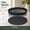 Black, variant on Ceramic Plant Saucer Tray Set of 2, 7 Inch Heavy Duty Glazed Round Drip Catch Basin for Indoor Outdoor Flower Pots Bottom ≤ 6.8 Inch