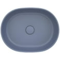 thumbnail image 5 of Ruvati 19-inch Pacific Blue epiStone Solid Surface Modern Bathroom Vessel Sink, 5 of 8