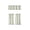 Gn, variant on Kojanyu Kitchen Curtains Small Coffee Curtains 3-Piece Set, Light Filtering and Heat Insulating for Basement Windows