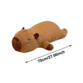 thumbnail image 3 of Soft Capybara Stuffed Animal Plush Pillow – Cute Hugging Companion with Vacuum Packed for Home Decor & Comfort, 50/70/90cm, 3 of 9