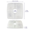 thumbnail image 2 of Replacement Water Filter Compatible with Veken / Wonder Creature, etc... 84oz/2.5L Automatic Pet Fountain, Cat Water Fountain Pack of 8, 2 of 8
