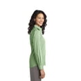thumbnail image 3 of Port Authority Women's Fine Stripe Stretch Poplin Shirt - L647, 3 of 6