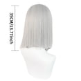 thumbnail image 3 of Peluca para cosplay Hazbins Hotels Rutabagas, pelo sintético, 35 cm, 3 of 3