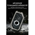 thumbnail image 3 of Key Fob Cover Compatible with BMW Motors R1250GS R1200GSLC R1200RSLC R1600GSLC F850GS K1600GT K1600GTL K1600 Grand Accessories Metal Brushing Leather Smart Key Case-Brushing Gray(E Type), 3 of 7