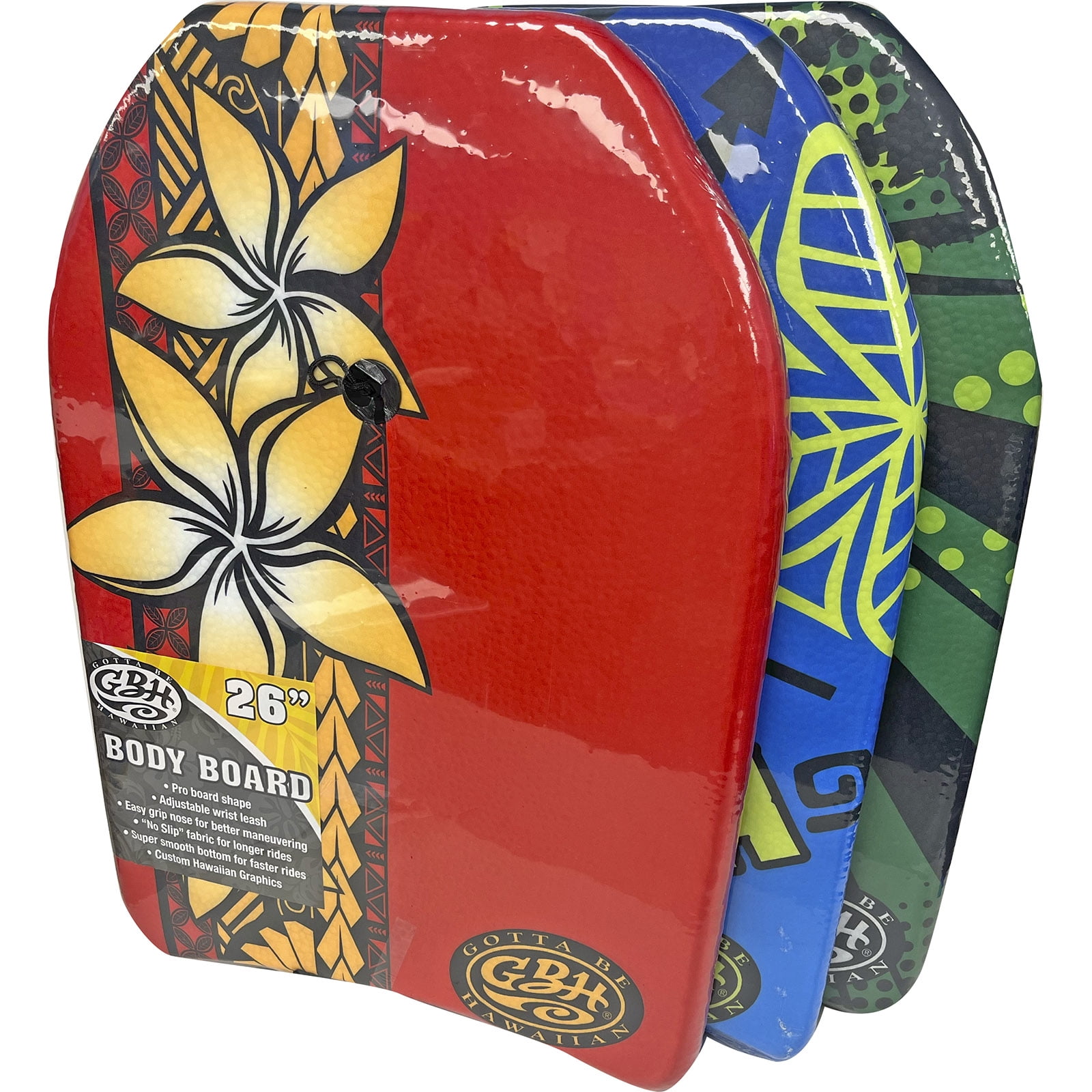 Gotta Be Hawaiian 26" Body Board, Assorted