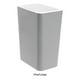 thumbnail image 3 of Bote de Basura Bearachild Rectangular Gris L, 3 of 6