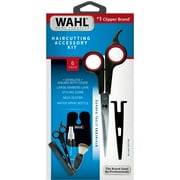 طقم إكسسوارات قص الشعر Wahl at Home Essentials مع مقص حلاقة فاخر، 6 قطع للجنسين، 3572
