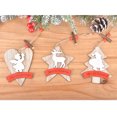 thumbnail image 2 of Naiovety Colgador de puerta Colgante de pared Adorno de Navidad Suministros de vacaciones Accesorios para festivales Artesanía de Decorativo Kits de decoración para fiestas Patrón mayor Naiovety HA069606-02, 2 of 6