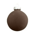 thumbnail image 4 of Zawou Velvet Christmas Ornaments 15 Pcs Flocked Tree Ball Set Large Plastic Shatterproof Hanging Balls for Holiday Party Home Décor, 4 of 7