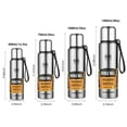 thumbnail image 3 of Premium Thermos Bottle 304 Stainless Steel Vacuum Flask Insulated Tumbler Cold and Hot Water Cup with Rope for Tea Coffee Drinks, 3 of 14