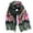 Green, variant on Russian Babushka Women's Scarf Shawl Wrap Traditional Retro Ukraine Style Printed Tassels Long Scarfs White