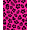 Pink, Pattern 11, variant on Flatwoven High Traffic Area Rug, Dynamic Pink Leopard Print with Abstract Interlocking Design, Non Slip, Stain Resistant, Washable Area Rugs for Living Room, Bedroom(Pink, 4X6)
