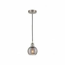 Innovations Lighting - Athens Deco Swirl - 1 Light Mini Pendant In Industrial