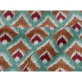 thumbnail image 4 of oneOone Viscose Jersey Fabric Argyle Style Ikat Print Fabric BTY 60 Inch Wide, 4 of 5