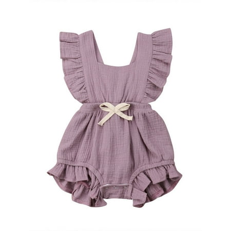 

Gwiyeopda Baby Girls Newborn Clothes Romper Bodysuit Jumpsuit Sunsuit Summer Outfits Set