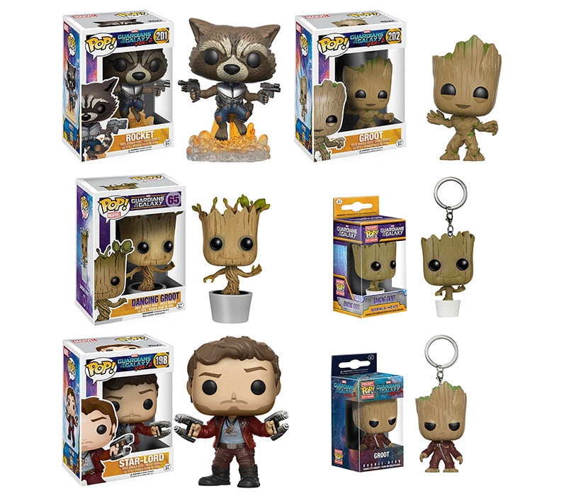 funko pop rocket keychain