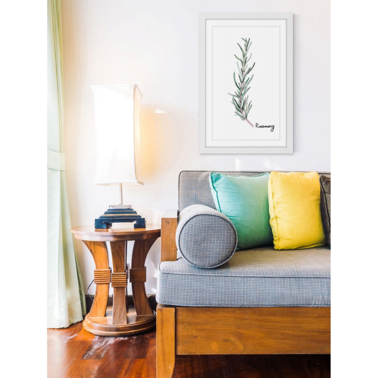 Marmont Hill "Herb Rosemary" by Rachel Byler Framed Painting Print