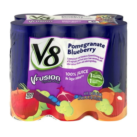 blueberry pomegranate v8 fusion oz