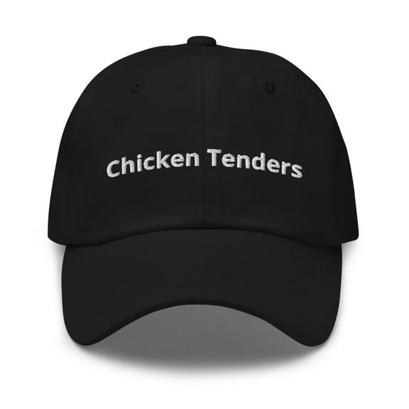 Chicken Tenders Dad Hat (Black)