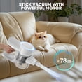 thumbnail image 3 of EDX Cordless Stick Vacuum Cleaner,3-in-1 Stick Lightweight Vacuum for Carpet Floor Pet Hair Home, 3 of 9