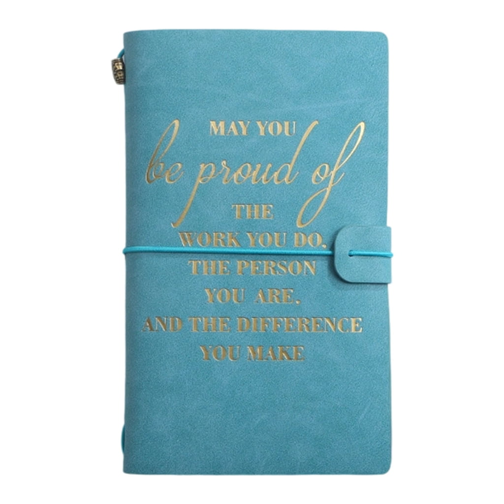 A6 Business Notebook Creative Notebook Meeting Notepad PU Cover Journal Notebook
