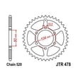 thumbnail image 2 of JT Steel Rear Sprocket 42T for Street KAWASAKI ZX750H Ninja ZX-7 1990, 2 of 4
