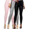 thumbnail image 1 of Set De 3 Leggins Cuero Mallones Elegantes Stretch Legging UNITALLA, 1 of 5