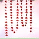 thumbnail image 4 of Ounissouiy 1 Juego de guirnalda de corazón, cartel colgante romántico con purpurina, serpentina de compromiso de estilo Simple, colgantes para el hogar, Kits de decoración para fiestas Rojo Ounissouiy HA059999-01, 4 of 6