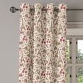 thumbnail image 3 of Ambesonne Black White Grommet Curtain, Europe French Paris, 50" x 54", Magenta Cream, 3 of 6